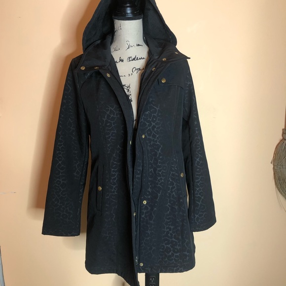 Jaclyn Smith Jackets & Blazers - ❤️Jaclyn Smith black leopard print coat